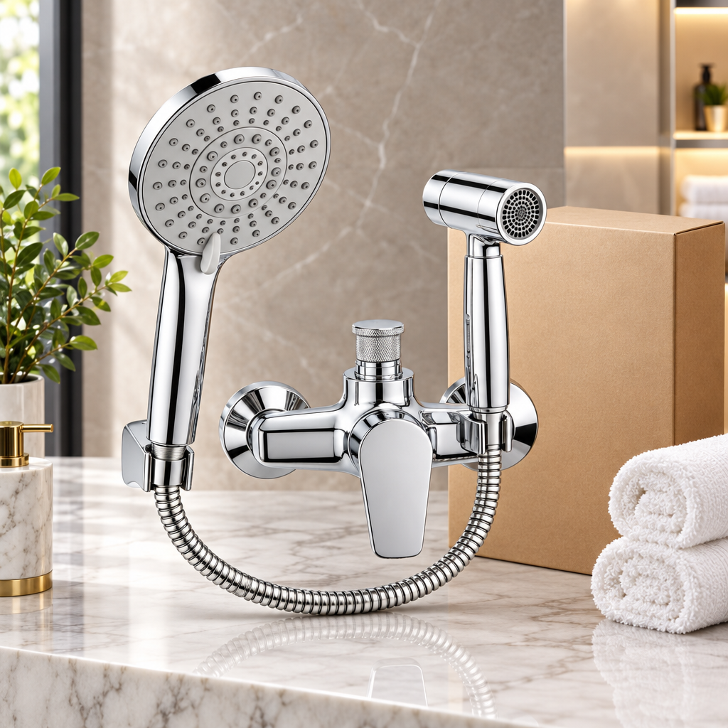 Concept renovation gift presentation of shower set